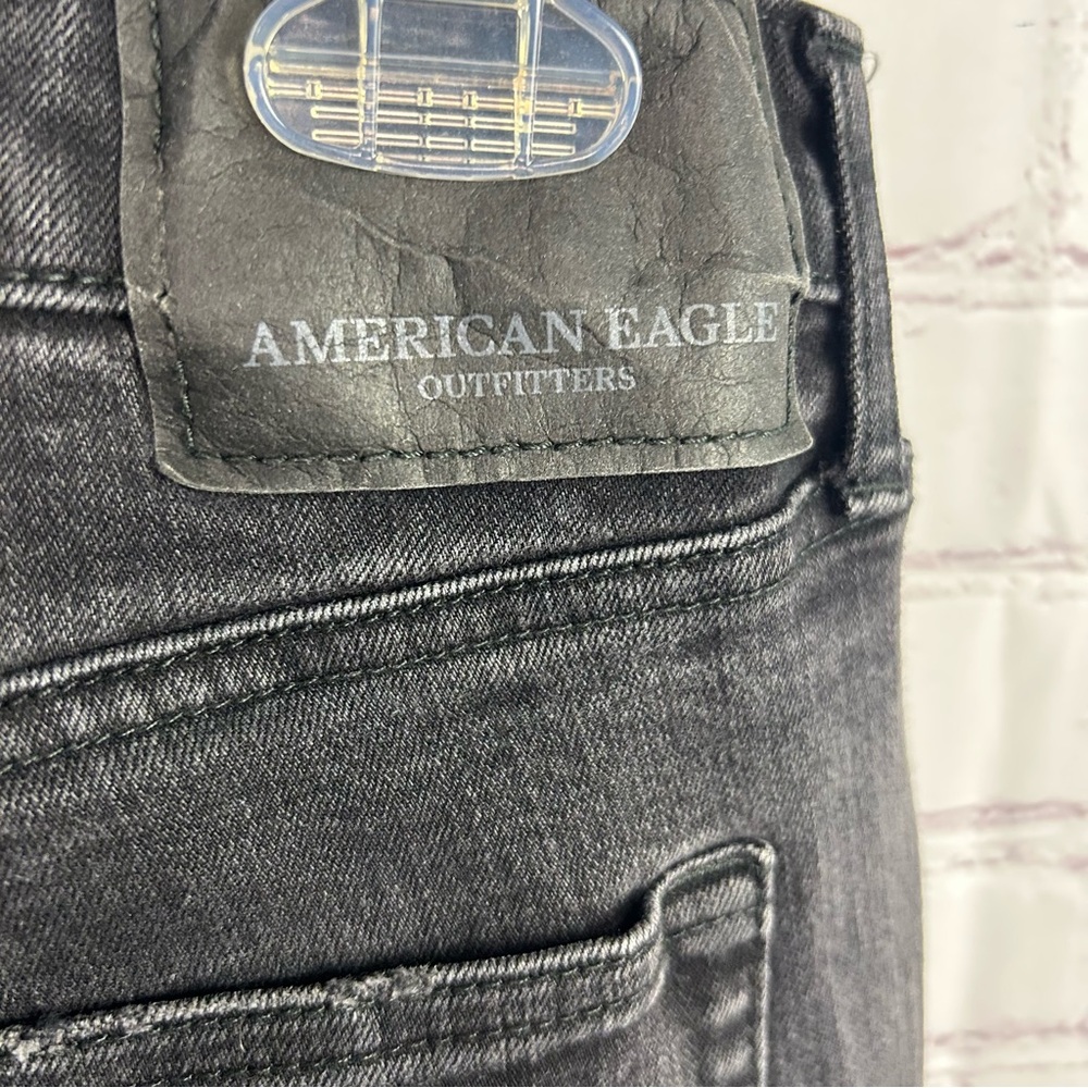 American Eagle Outfitters Extreme Flex 4 black denim slim ultimate comfort 34 - Picture 4 of 11